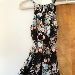 Sz M Blue Rain dress